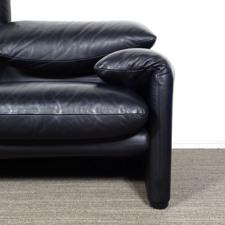  Cassina カッシーナ 675マラルンガ3Pソファ FX革 高価買取りしました！SELUNO セルノ